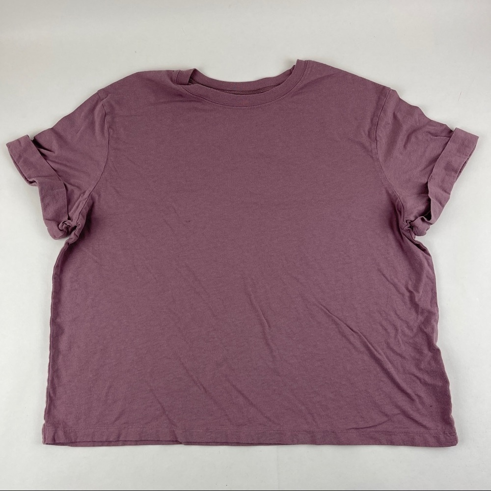 A New Day Tshirt Womens XL Pink Crew Neck Short Sleeve